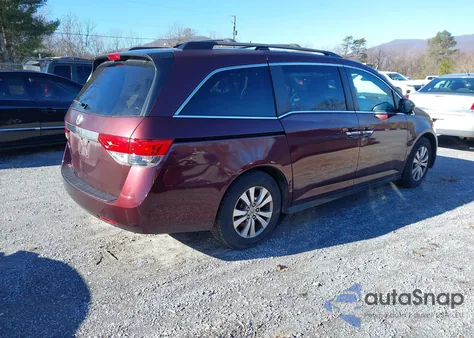 2014 Honda Odyssey Ex from USA, damaged, VIN 5FNRL5H40EB082050
